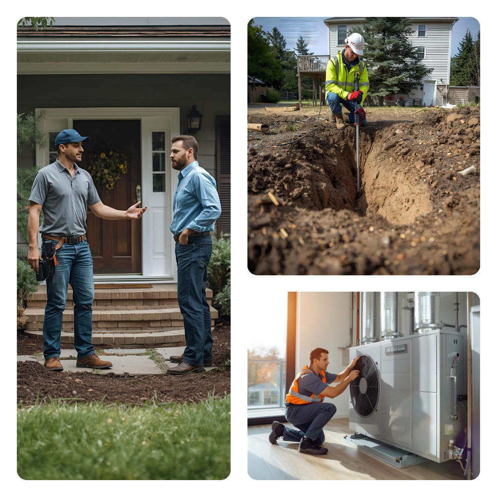 Installation géothermique Thermys