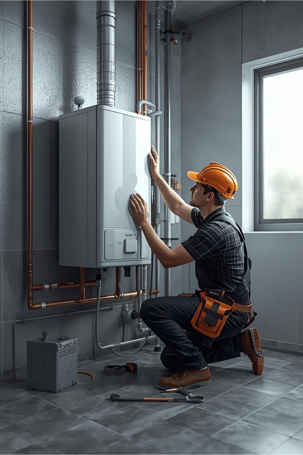 Remplacement d’un ancien boiler