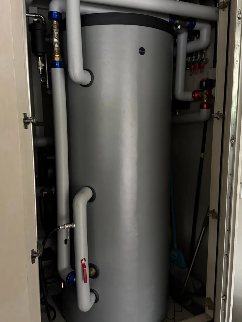 Combiné boiler 320 litres et tampon 120 litres